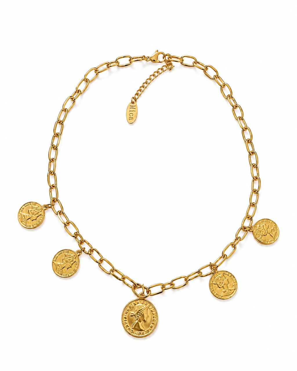 Imperia Gold Coin Necklace