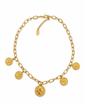 Imperia Gold Coin Necklace