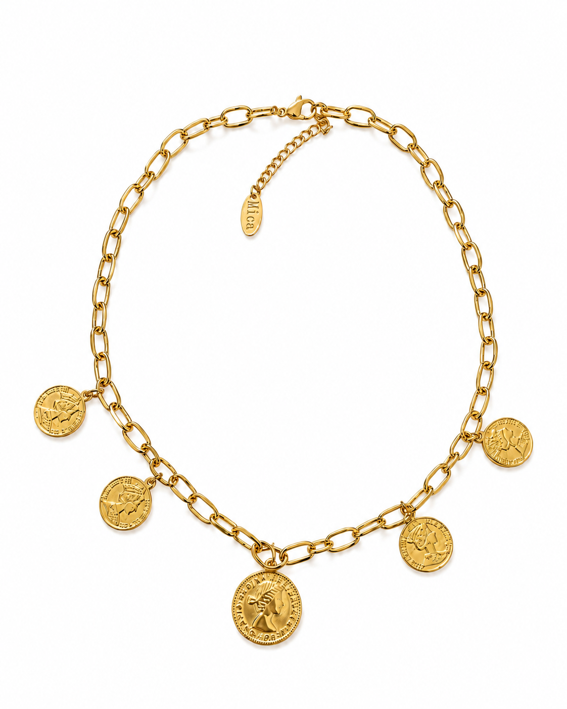 Imperia Gold Coin Necklace