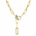 Paperclip Link Necklace