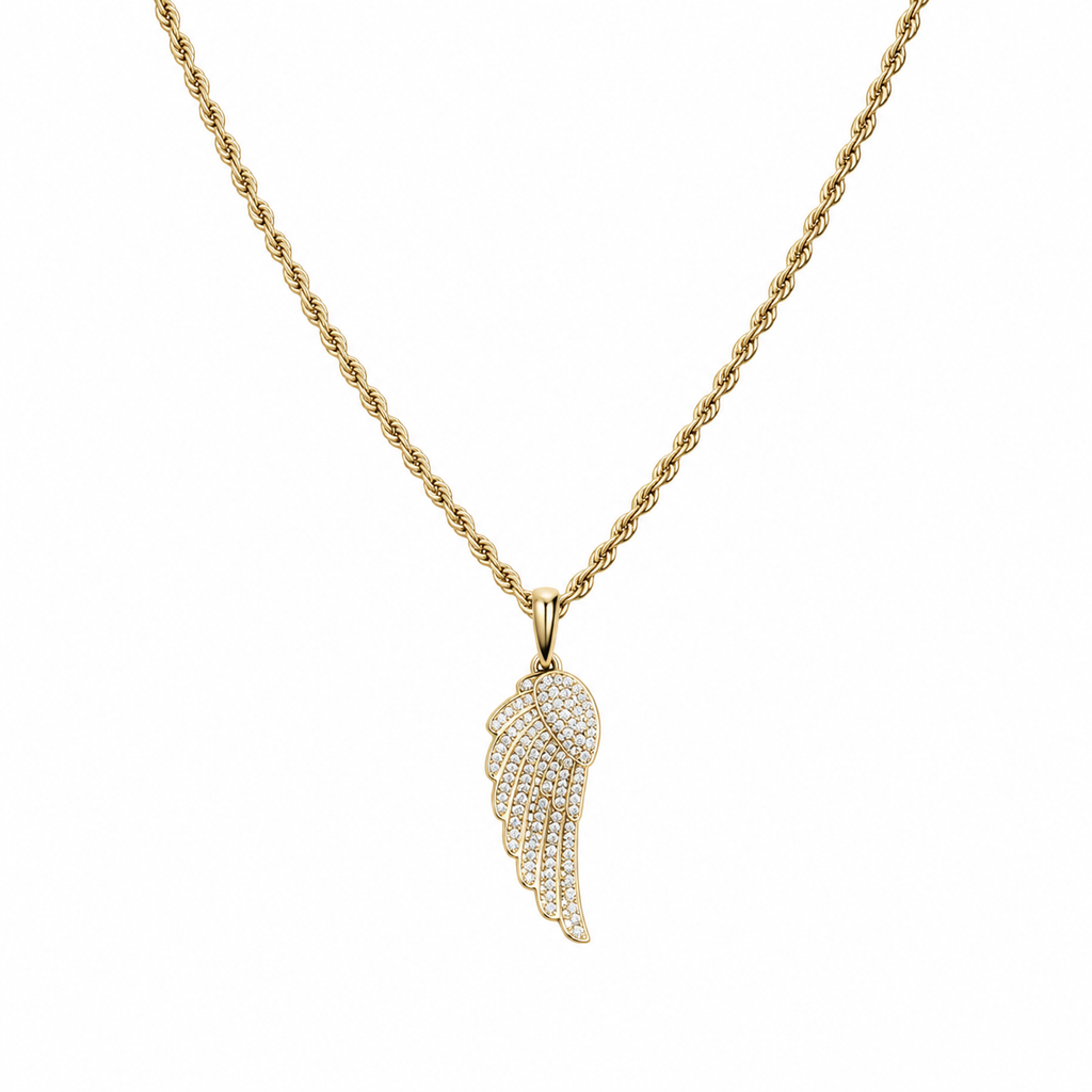 Alma de Ángel Gold Necklace