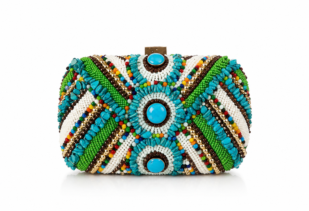 Aurelia Tribal Mini Clutch