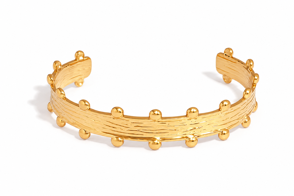 Celeste Gold, Celeste Silver, Celeste Two Tone Cuff