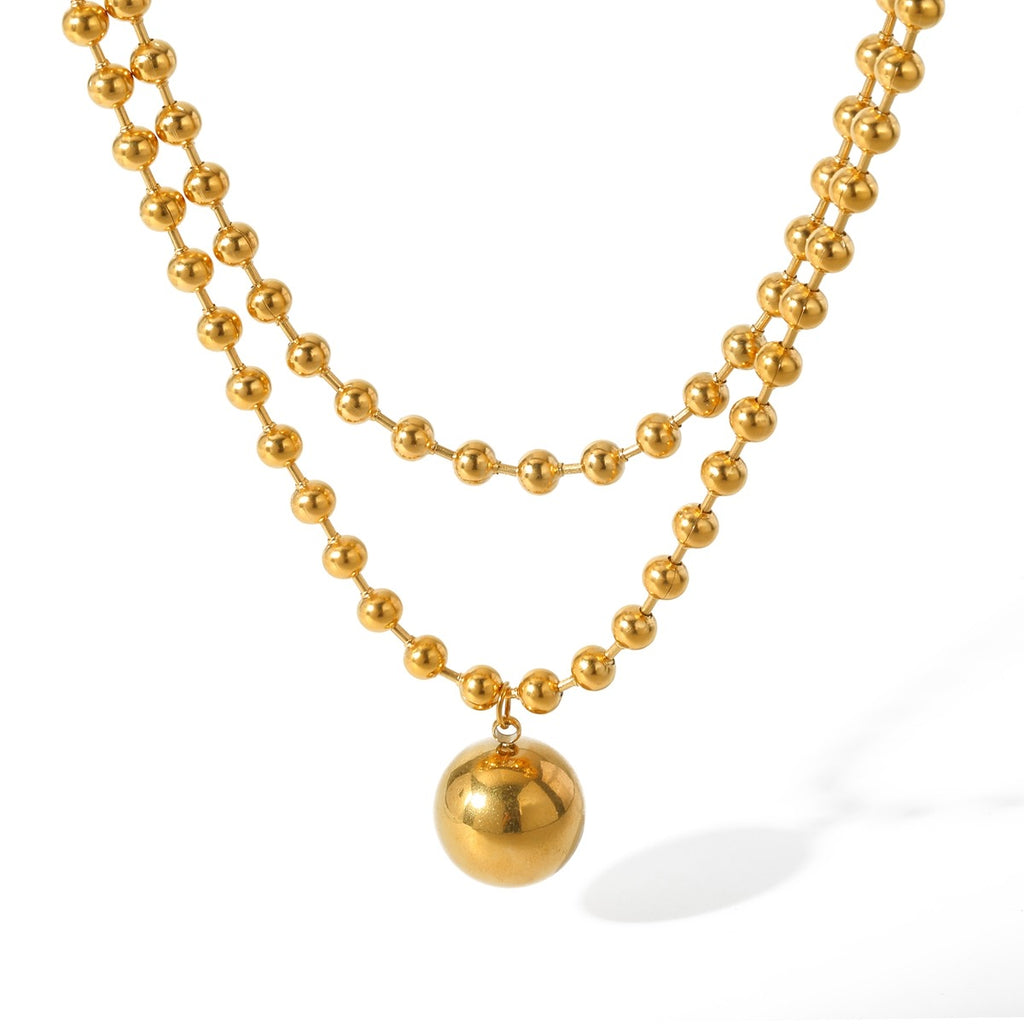 Orbis Gold Necklace
