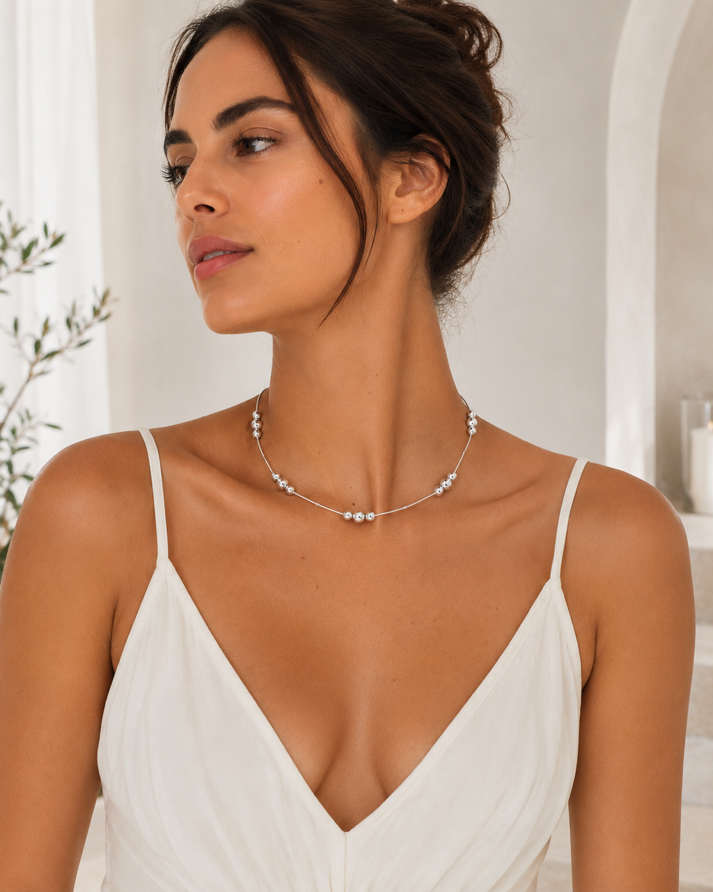 Hola Argent Necklace