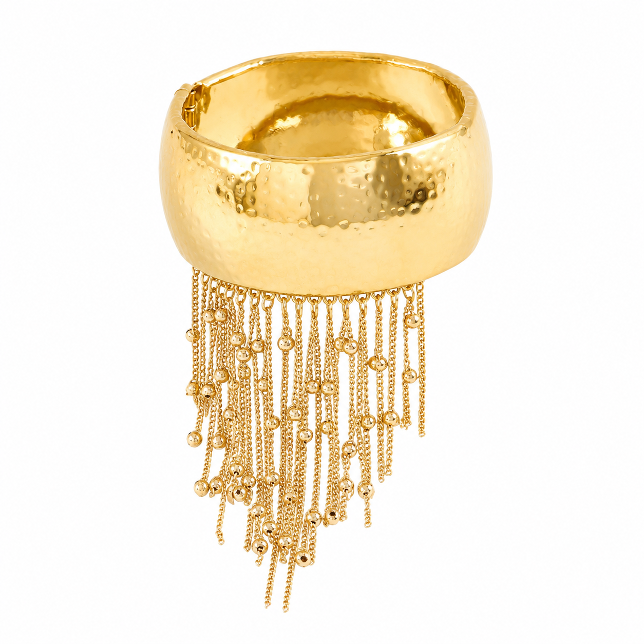 Solara Fringe Brazalete Gold -Silver