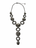 Noir Circles Necklace