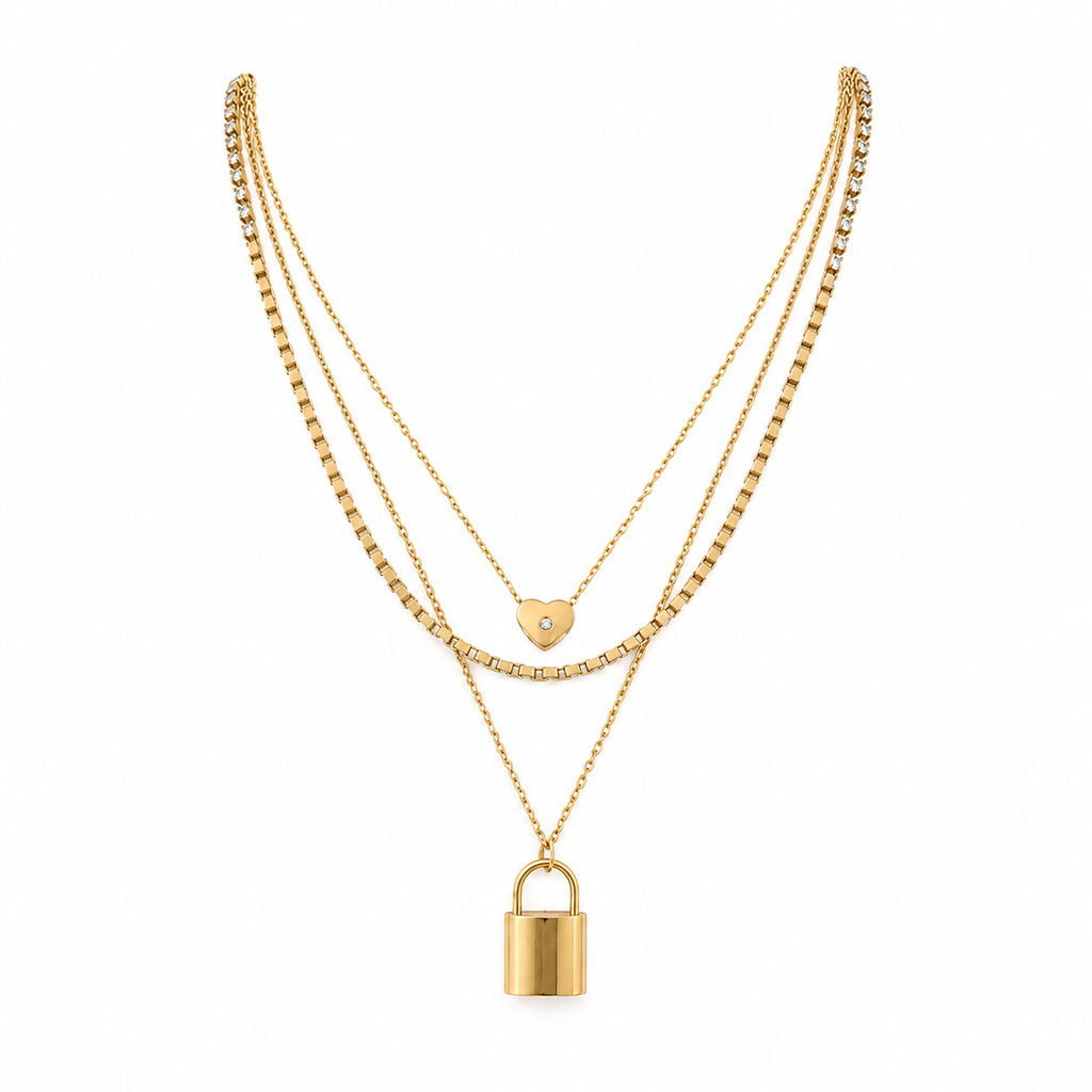Locked in Love Necklace