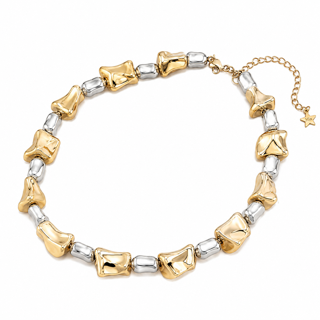 Dual Mosaic Necklace