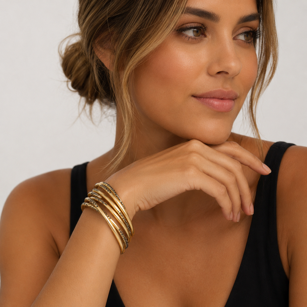 Ébène Wrap Bangles