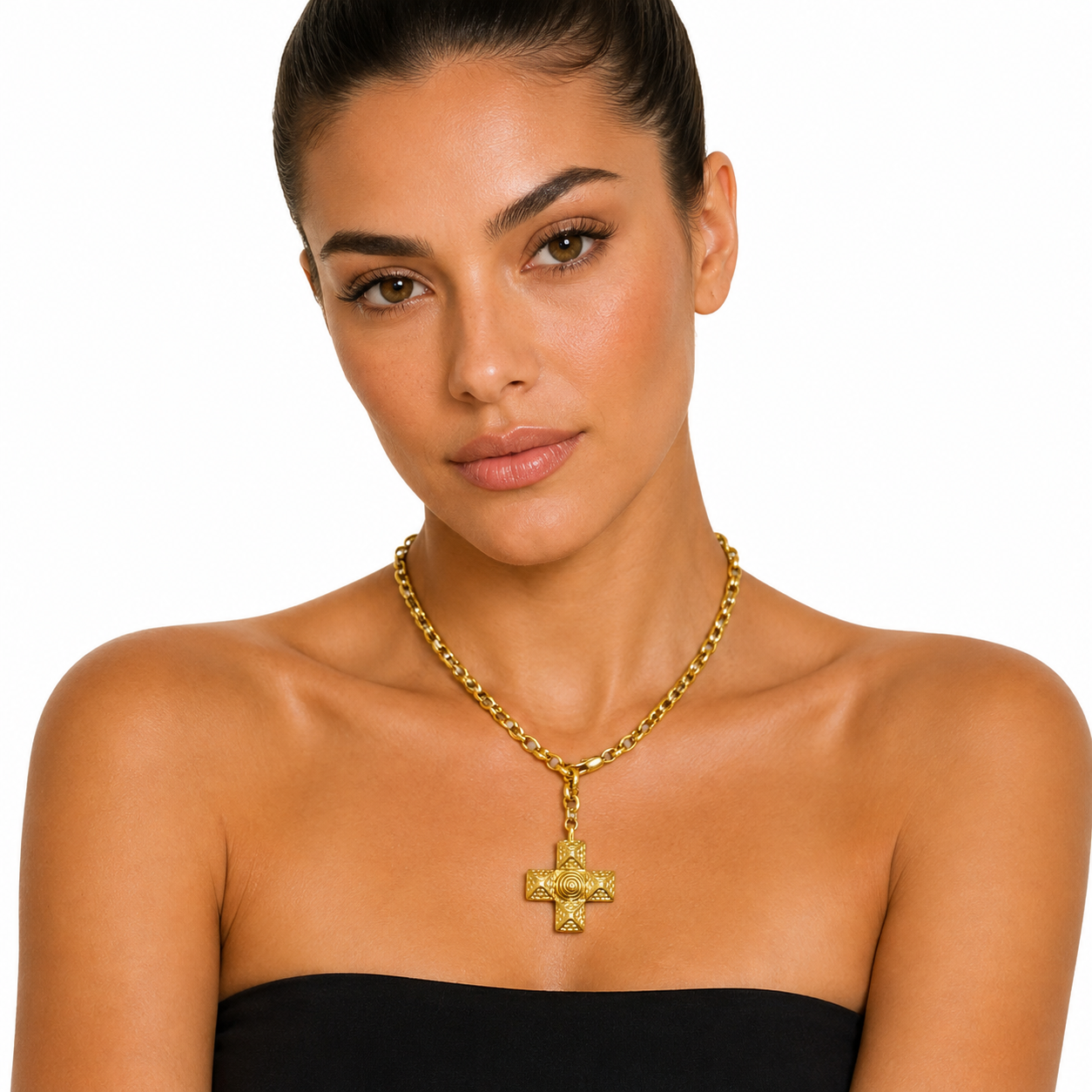 Croix Soleil Necklace