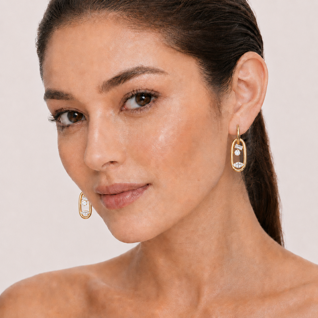 Éclat Trio Earrings
