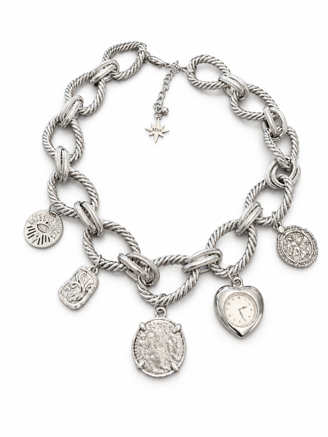 Époque Silver Necklace