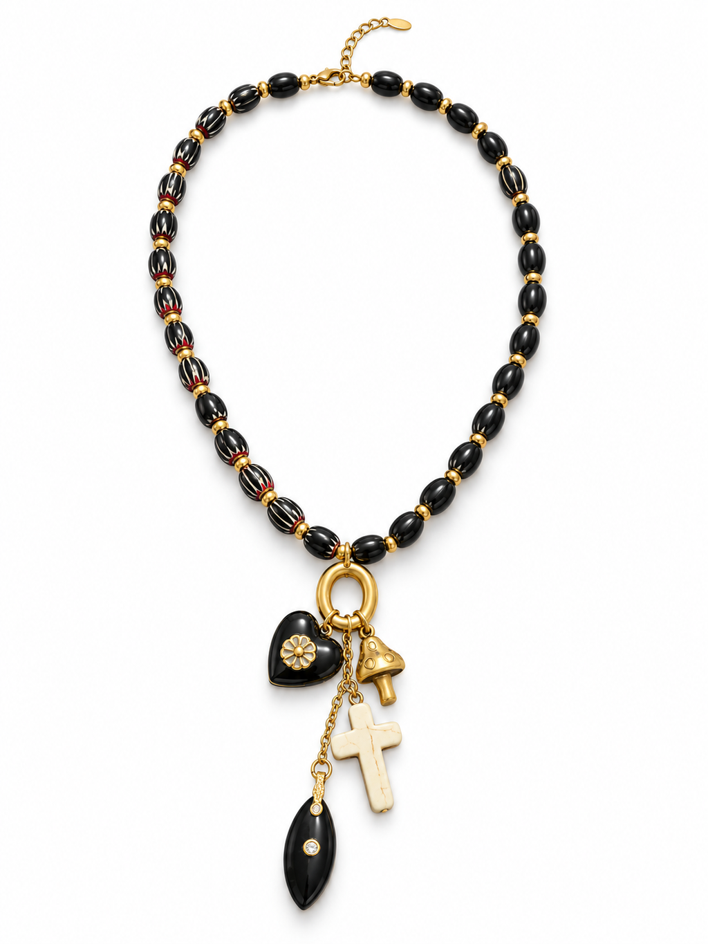 Amuletos de Mica Necklace