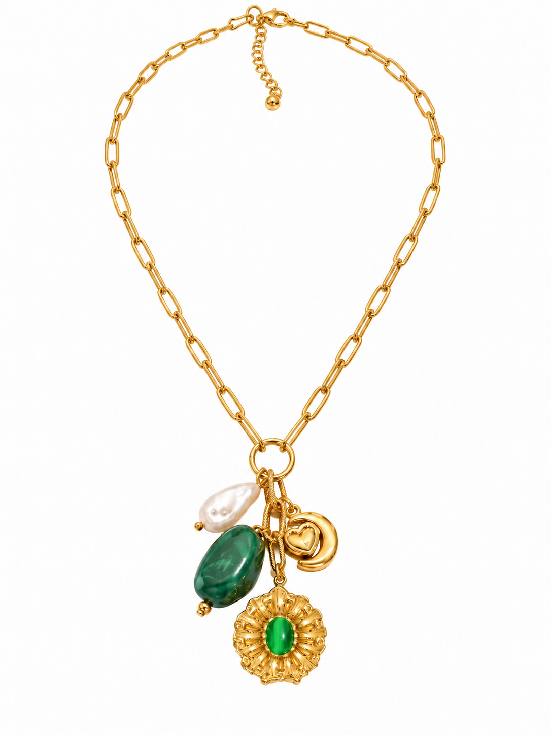 Flora Verde Necklace