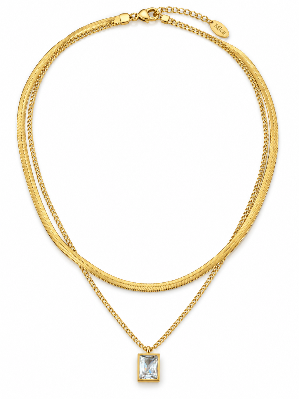 Clarté Dúo Necklace