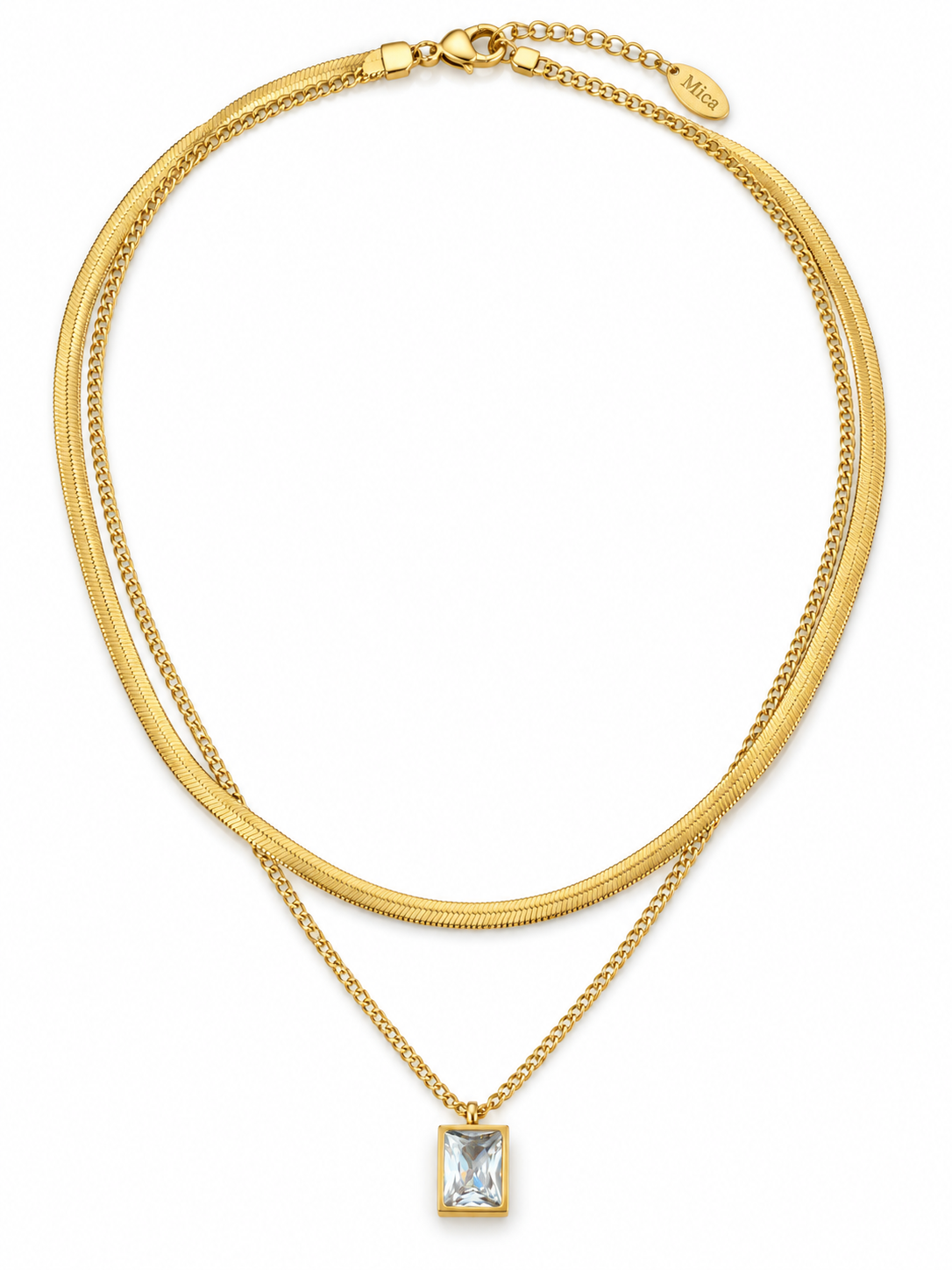 Clarté Dúo Necklace
