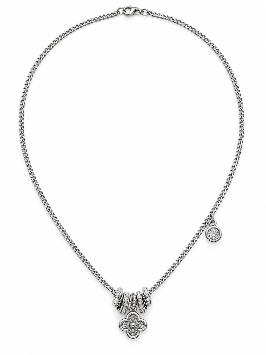 Fiore Silver Necklace