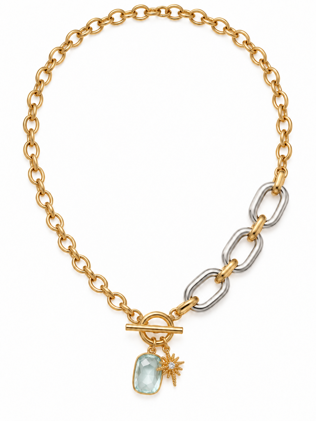 Destello Aqua Necklace