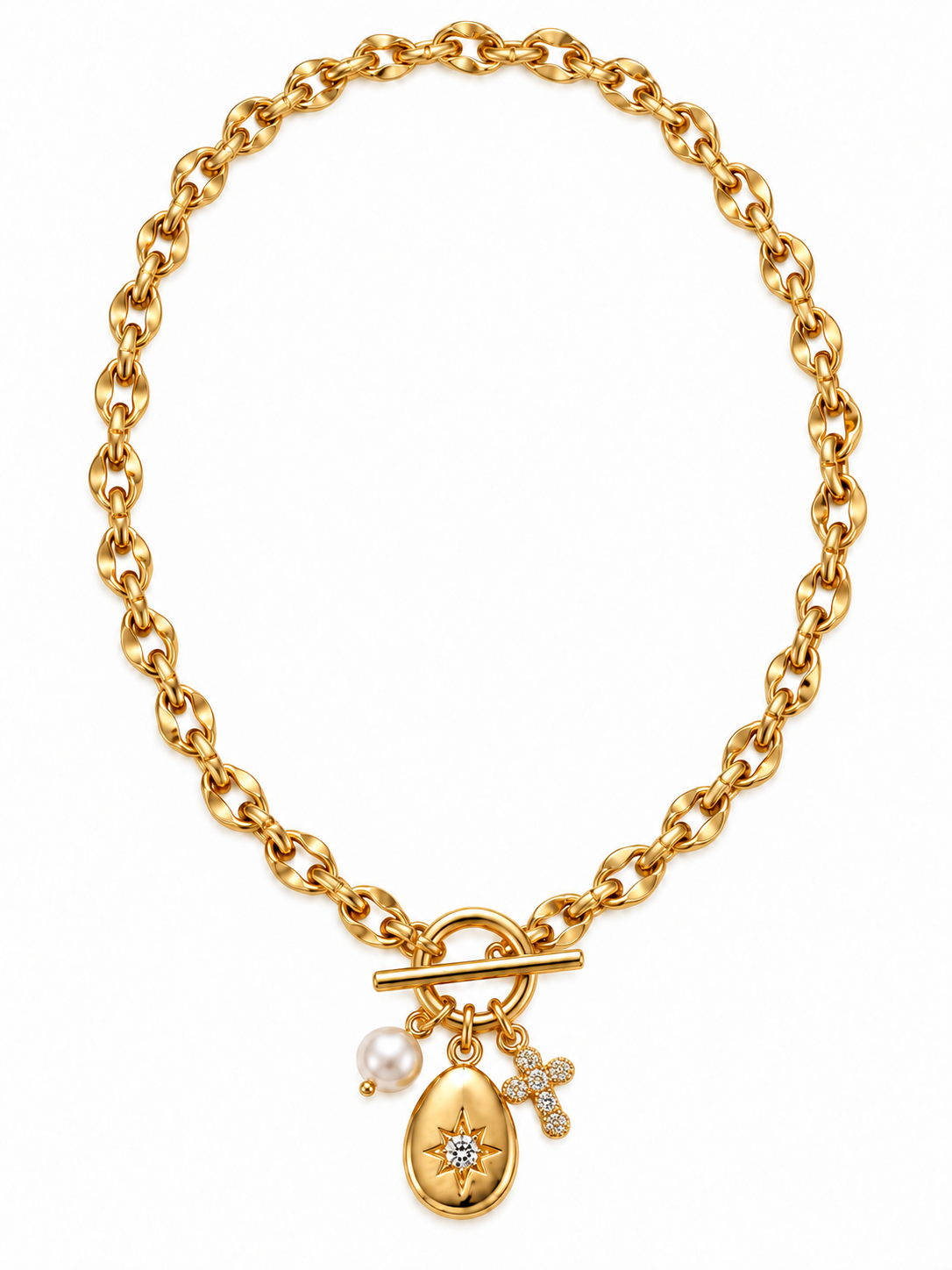 Amuleto Dorado Necklace