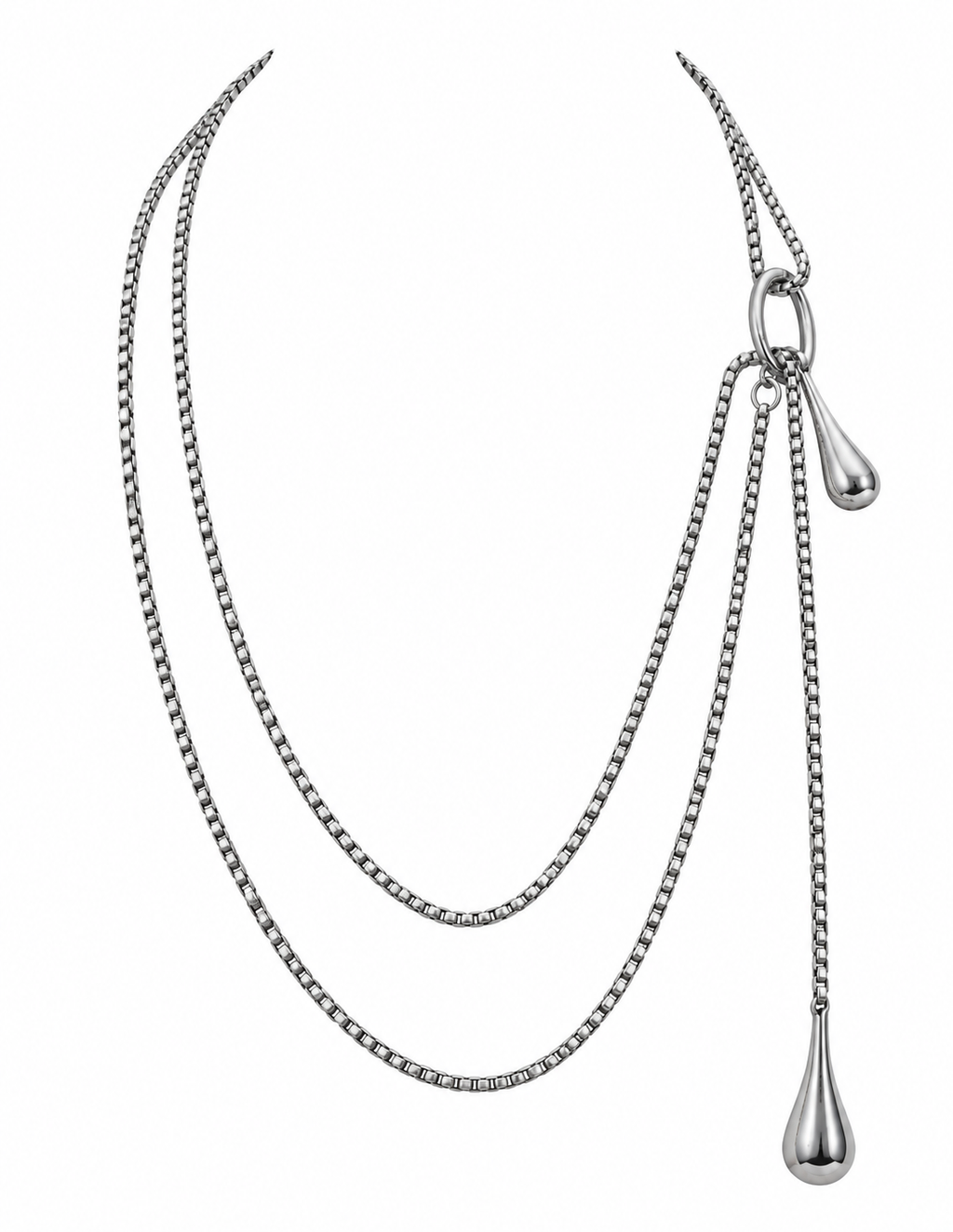 Goutte Silver Necklace ✨